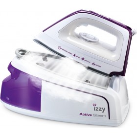 Izzy D188 Active Steam Σύστημα Σιδερώματος Πίεσης 3.5bar με Δοχείο 1.2lt White