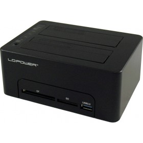 "LC-Power Docking Station για 2 Σκληρούς Δίσκους SATA 2.5"" / 3.5"" με σύνδεση USB 3.0 (LC-DOCK-U3-CR)" LC-Power Docking Station για 2 Σκληρούς Δίσκους SATA 2.5" / 3.5" με σύνδεση USB 3.0 (LC-DOCK-U3-CR)