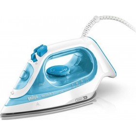 Braun TexStyle 3 SI 3053 Σίδερο Ατμού 2400W με Συνεχόμενη Παροχή 45gr/min και Κεραμική Πλάκα