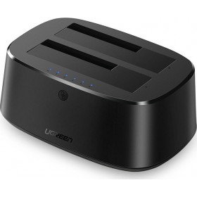 "Ugreen Docking Station για 2 Σκληρούς Δίσκους SATA 3.5"" / 2.5"" με σύνδεση USB 3.0 (50857)" Ugreen Docking Station για 2 Σκληρούς Δίσκους SATA 3.5" / 2.5" με σύνδεση USB 3.0 (50857)