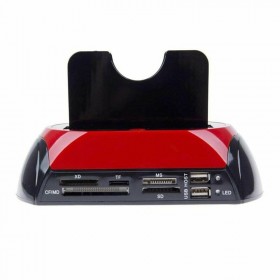 "Andowl Q-X001 Docking Station για 2 Σκληρούς Δίσκους SATA 3.5"" με σύνδεση USB 2.0" Andowl Q-X001 Docking Station για 2 Σκληρούς Δίσκους SATA 3.5" με σύνδεση USB 2.0
