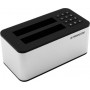 Freecom mDOCK Keypad Secure 56424 Docking Station για 2 Σκληρούς Δίσκους SATA 2.5" με σύνδεση USB-C / USB 3.1 / USB 3.0 / USB 2.