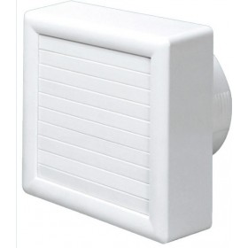 Evivak VF-M5 805030 Επιτοίχιος Εξαεριστήρας Μπάνιου 120mm Λευκός