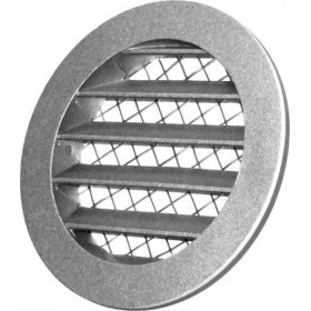 Europlast 101-MRA125 Περσίδα Εξαερισμού 12.5x12.5cm Στρογγυλή με Σίτα Αλουμινίου Europlast 101-MRA125 Περσίδα Εξαερισμού 12.5x12.5cm Στρογγυλή με Σίτα Αλουμινίου