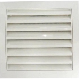 Europlast ND12 Περσίδα Εξαερισμού 19x19cm Τετράγωνη με Σίτα Europlast ND12 Περσίδα Εξαερισμού 19x19cm Τετράγωνη με Σίτα