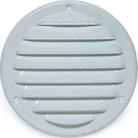 Europlast 101-MR200 Περσίδα Εξαερισμού 20x12.5cm Στρογγυλή με Σίτα Λευκή Μεταλλική Europlast 101-MR200 Περσίδα Εξαερισμού 20x12.5cm Στρογγυλή με Σίτα Λευκή Μεταλλική
