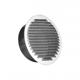 Karkon ΑΜ-120 Περσίδα Εξαερισμού 12x12cm Στρογγυλή Karkon ΑΜ-120 Περσίδα Εξαερισμού 12x12cm Στρογγυλή
