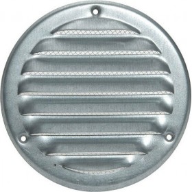 Europlast 101-MR125ZN Περσίδα Εξαερισμού 12.5x12.5cm Στρογγυλή με Σίτα Μεταλλική Europlast 101-MR125ZN Περσίδα Εξαερισμού 12.5x12.5cm Στρογγυλή με Σίτα Μεταλλική