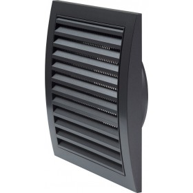 Europlast ND12A Περσίδα Εξαερισμού 19x19cm Τετράγωνη με Σίτα Europlast ND12A Περσίδα Εξαερισμού 19x19cm Τετράγωνη με Σίτα