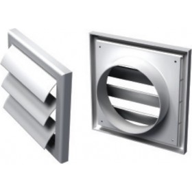 Vents 590907.0020 Περσίδα Εξαερισμού 18.7x18.7cm Τετράγωνη με Σίτα Vents 590907.0020 Περσίδα Εξαερισμού 18.7x18.7cm Τετράγωνη με Σίτα