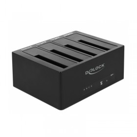 DeLock Docking Station για 4 Σκληρούς Δίσκους SATA 2.5" / 3.5" με σύνδεση USB 3.0 (64063)