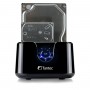 Fantec DS-X2U3-Glanz Docking Station για 2 Σκληρούς Δίσκους SATA 2.5" / 3.5" με σύνδεση USB 3.0 (2494)