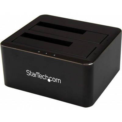 StarTech Dual-Bay SATA HDD Docking Station for 2 x 2.5/3.5" SATA Docking Station για 2 Σκληρούς Δίσκους SATA 3.5" / 2.5" με σύνδ