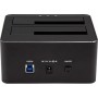 StarTech Dual-Bay SATA HDD Docking Station for 2 x 2.5/3.5" SATA Docking Station για 2 Σκληρούς Δίσκους SATA 3.5" / 2.5" με σύνδ