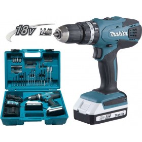 Makita HP457DWE10 Κρουστικό Δραπανοκατσάβιδο Μπαταρίας 18V 2x1.3Ah Makita HP457DWE10 Κρουστικό Δραπανοκατσάβιδο Μπαταρίας 18V 2x1.3Ah