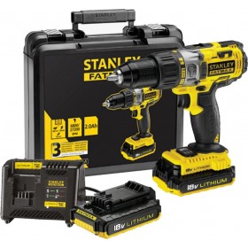 Stanley FMC625D2 Κρουστικό Δραπανοκατσάβιδο Μπαταρίας 18V 2x2Ah Stanley FMC625D2 Κρουστικό Δραπανοκατσάβιδο Μπαταρίας 18V 2x2Ah