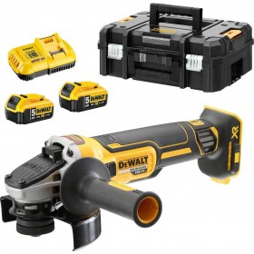 Dewalt DCG405P2-QW Τροχός 125mm Μπαταρίας 2x5Ah