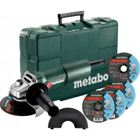 Metabo W 750-125 Set Τροχός 125mm Ρεύματος 750W 603605680