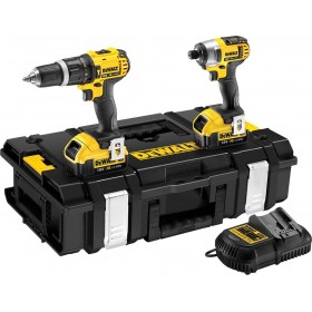 Dewalt DCK285M2 Σετ Δραπανοκατσάβιδο & Παλμικό Κατσαβίδι 18V με 2 Μπαταρίες 4Ah και Θήκη Dewalt DCK285M2 Σετ Δραπανοκατσάβιδο & Παλμικό Κατσαβίδι 18V με 2 Μπαταρίες 4Ah και Θήκη