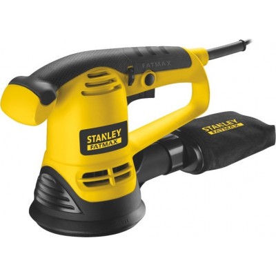 Stanley FME440K Έκκεντρο Τριβείο 125mm Ρεύματος 480W με Ρύθμιση Ταχύτητας και με Σύστημα Αναρρόφησης