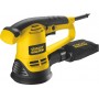 Stanley FME440K Έκκεντρο Τριβείο 125mm Ρεύματος 480W με Ρύθμιση Ταχύτητας και με Σύστημα Αναρρόφησης