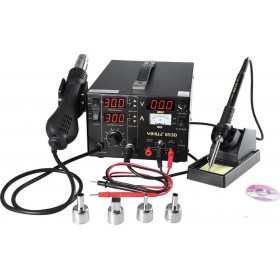 853D Σταθμός Κόλλησης Ρεύματος 750W με Ρύθμιση Θερμοκρασίας