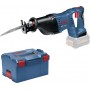 Bosch Σπαθοσέγα GSA 18 V-LI 18V Χωρίς Μπαταρία &amp L-Boxx
