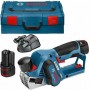 Bosch GHO 12V-20 Professional Πλάνη 12V 2x3Ah με Σύστημα Αναρρόφησης