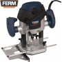 Ferm PRM1015 Κάθετη Φρέζα 1300W με Ρύθμιση Ταχύτητας και με Σύστημα Αναρρόφησης