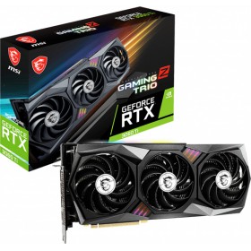 MSI GeForce RTX 3060 Ti 8GB GDDR6 Gaming Z Trio LHR Κάρτα Γραφικών PCI-E x16 4.0 με HDMI και 3 DisplayPortΚωδικός: V390-290R 
