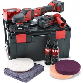 Flex PE 150 18.0-EC/5.0 P-Set Περιστροφικός Αλοιφαδόρος 2x5Ah με Ρύθμιση Στροφών Flex PE 150 18.0-EC/5.0 P-Set Περιστροφικός Αλοιφαδόρος 2x5Ah με Ρύθμιση Στροφών
