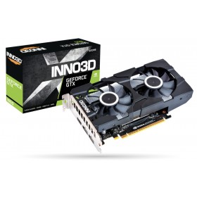 Inno 3D GeForce GTX 1650 4GB GDDR6 Κάρτα Γραφικών PCI-E x16 3.0 με HDMI και 2 DisplayPortΚωδικός: N16502-04D6X-1177VA25 