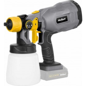 Rebel RB-1061 Ηλεκτρικό Πιστόλι Βαφής 20V Solo με Δοχείο 0.8lt Rebel RB-1061 Ηλεκτρικό Πιστόλι Βαφής 20V Solo με Δοχείο 0.8lt