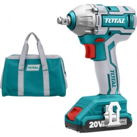 "Total TIWLI2001 Brushless Μπουλονόκλειδο 20V 2x2Ah με Υποδοχή 1/2""" Total TIWLI2001 Brushless Μπουλονόκλειδο 20V 2x2Ah με Υποδοχή 1/2"
