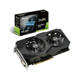 Asus GeForce GTX 1660 Super 6GB GDDR6 Dual Evo OC Κάρτα Γραφικών PCI-E x16 3.0 με HDMI και DisplayPortΚωδικός: 90YV0DS3-M0NA00 