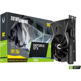 Zotac GeForce GTX 1650 4GB GDDR6 OC Κάρτα Γραφικών PCI-E x16 3.0 με HDMI και DisplayPortΚωδικός: ZT-T16520F-10L  Zotac GeForce GTX 1650 4GB GDDR6 OC Κάρτα Γραφικών PCI-E x16 3.0 με HDMI και DisplayPortΚωδικός: ZT-T16520F-10L