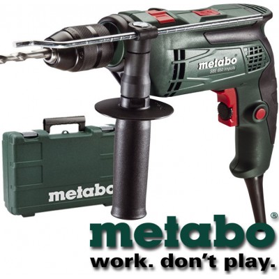 Metabo Κρουστικό Δράπανο SBE 650 650W με Θήκη