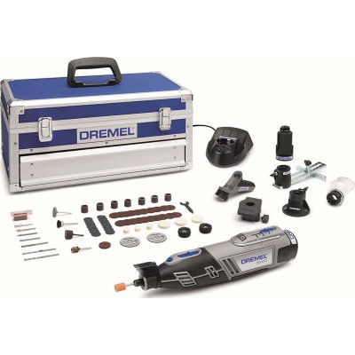 Dremel 8220-5/65 Περιστροφικό Πολυεργαλείο 12V 1x2Ah με Ρύθμιση Ταχύτητας