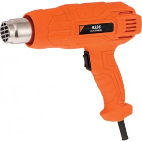 Krausmann Πιστόλι Θερμού Αέρα Πιστόλι Θερμού Αέρα 2000W με Ρύθμιση Θερμοκρασίας εως και 600°C