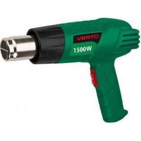 Verto 51G515 Πιστόλι Θερμού Αέρα 1500W με Ρύθμιση Θερμοκρασίας εως και 500°C Verto 51G515 Πιστόλι Θερμού Αέρα 1500W με Ρύθμιση Θερμοκρασίας εως και 500°C