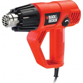 Black &amp Decker KX2001-QS Πιστόλι Θερμού Αέρα 2000W με Ρύθμιση Θερμοκρασίας εως και 600°C