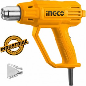 Ingco HG2000385 Πιστόλι Θερμού Αέρα 2000W με Ρύθμιση Θερμοκρασίας εως και 560°C