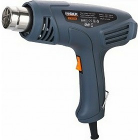 Finder 197243 Πιστόλι Θερμού Αέρα 1600W με Μέγιστη Θερμοκρασία 500°C