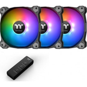 Thermaltake Pure 12 ARGB Case Fan 120mm με Σύνδεση 4-Pin PWM 3τμχ