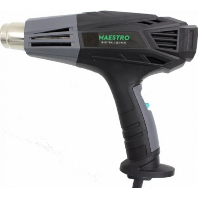 Maestro MHG-2001 Πιστόλι Θερμού Αέρα 2000W με Ρύθμιση Θερμοκρασίας εως και 600°C