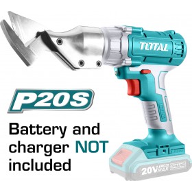 Total Λαμαρινοψάλιδο Μπαταρίας TESLI2001 20V Solo