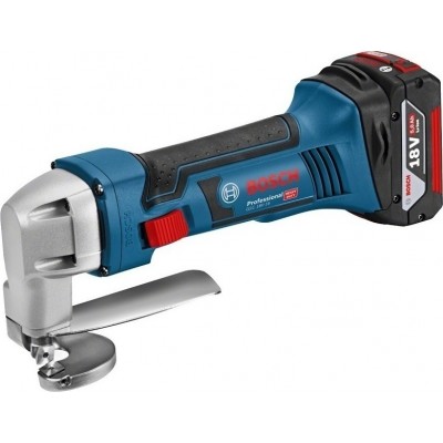 Bosch Λαμαρινοψάλιδο Μπαταρίας GSC 18V-16 Professional 18V 2x5Ah