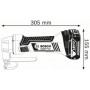 Bosch Λαμαρινοψάλιδο Μπαταρίας GSC 18V-16 Professional 18V 2x5Ah