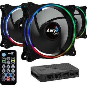 Aerocool Eclipse 12 Pro ARGB Case Fan 120mm με Σύνδεση 6-Pin 3τμχ Aerocool Eclipse 12 Pro ARGB Case Fan 120mm με Σύνδεση 6-Pin 3τμχ
