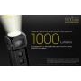 NiteCore Φακός Μπρελόκ Επαναφορτιζόμενος Led 100lm TUP Black